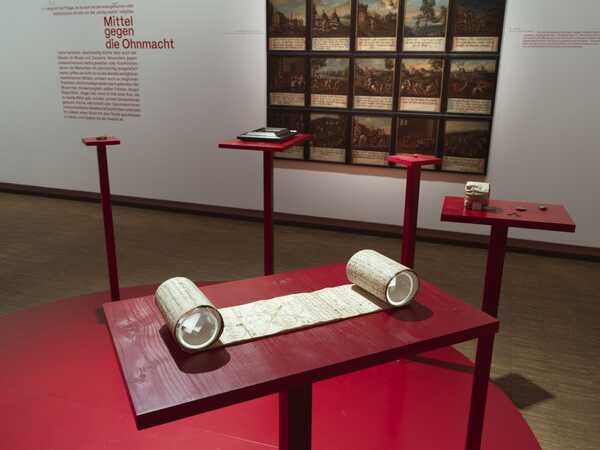 Ausstellungsansicht Bauernkrieg 2026 © OÖ Landes-Kultur GmbH